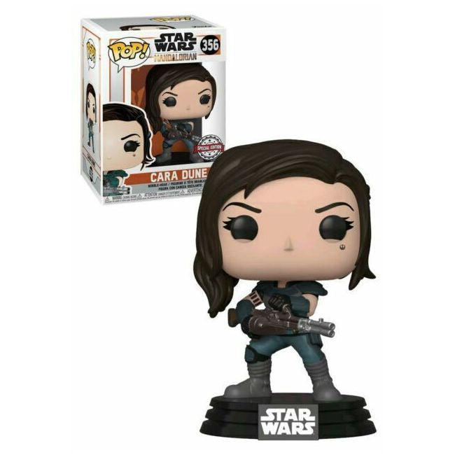 Star Wars: The Mandalorian - Cara Dune With Gun (Heavy Blaster) Collectable Pop! Vinyl #356