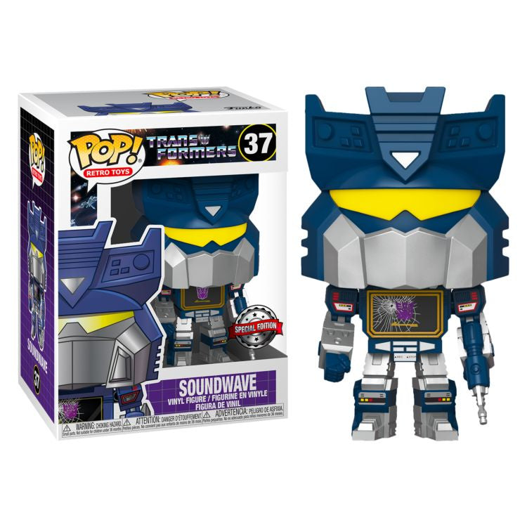 Transformers - Soundwave (Shattered Screen) Collectable Pop! Vinyl #37