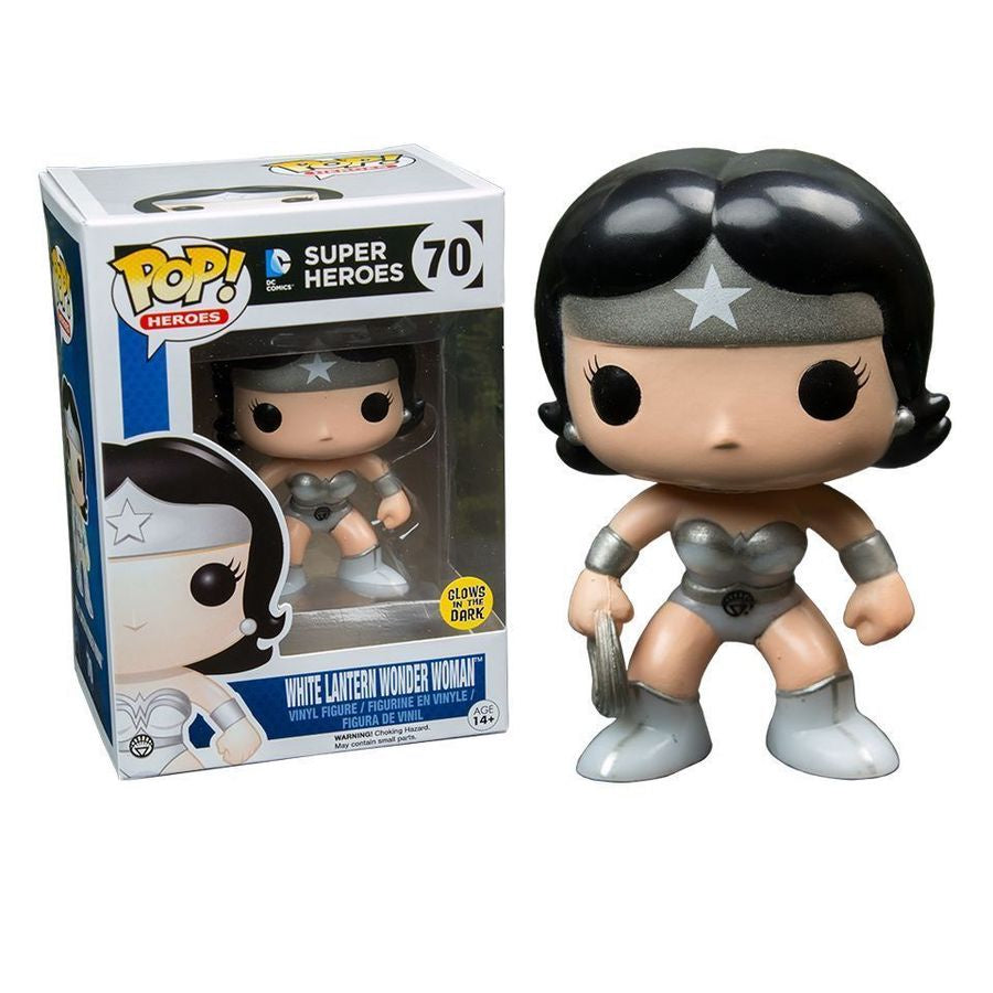 Wonder Woman - White Lantern Woman Glow Collectable Pop! Vinyl #70