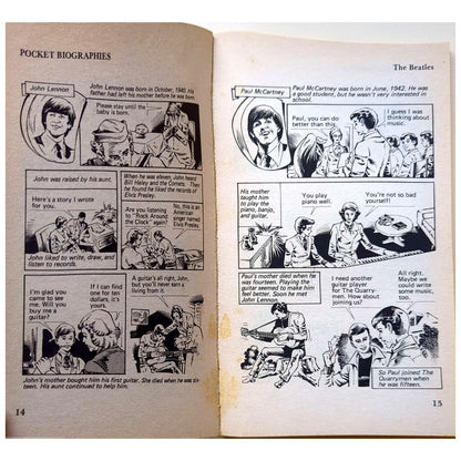 Academic Industries - Beatles Pocket Biography Paperback Book (1984)
