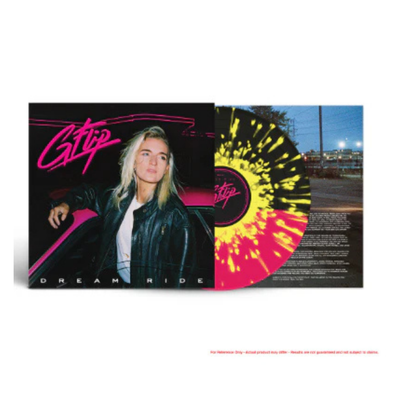 G Flip - Dream Ride Indie Exclusive Pink/Black With Yellow Splatter Coloured Vinyl LP
