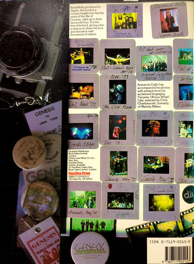 Armando Gallo - Genesis: From One Fan To Another Softcover Book (1984)