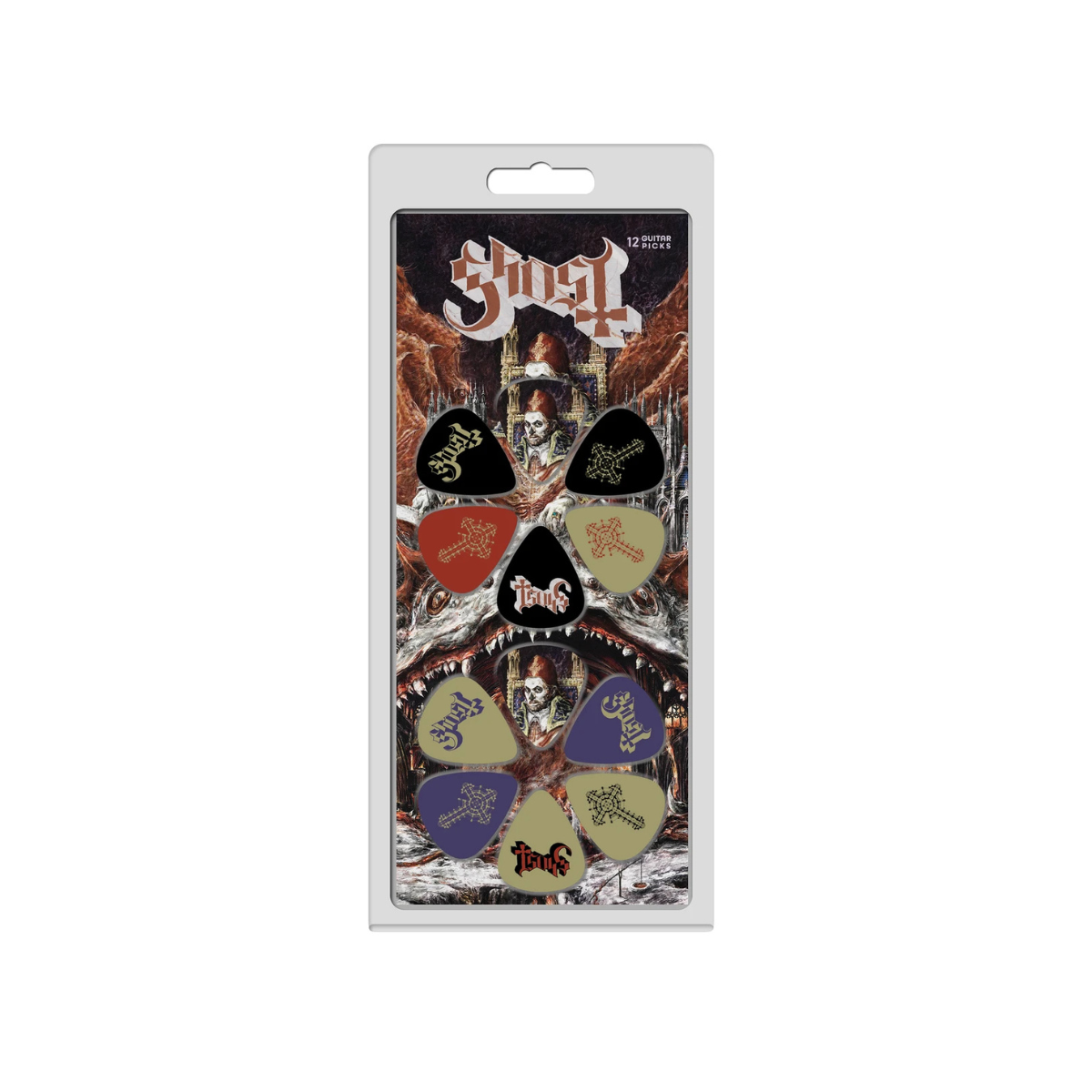 Ghost - Logos 12-Pack Plectrum Pack