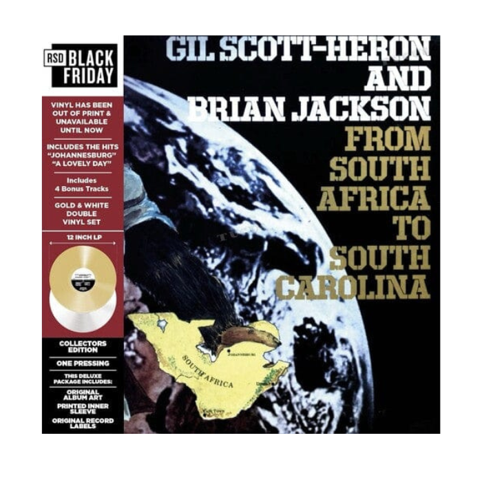 Gil Scott-Heron - From South Africa To South Carolina RSDBF2024 Gold & White Coloured Vinyl 2LP