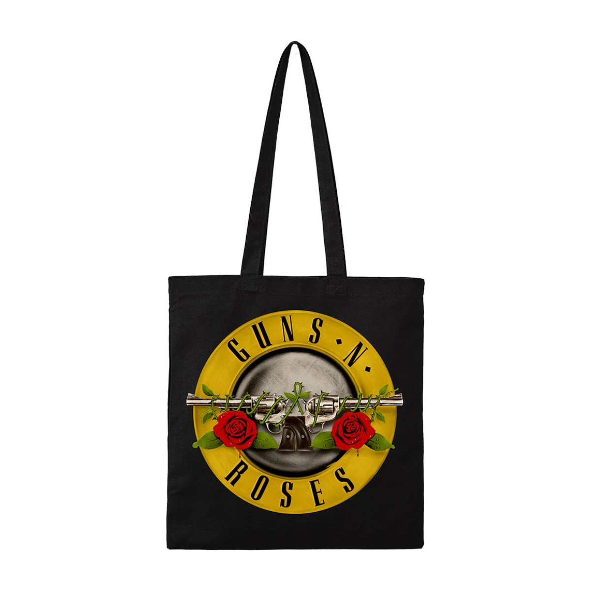 Guns N' Roses - Roses Logo Cotton Tote Bag
