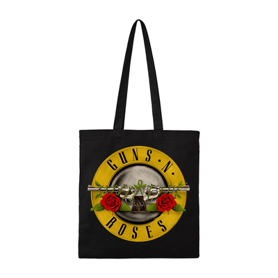 Guns N' Roses - Roses Logo Cotton Tote Bag