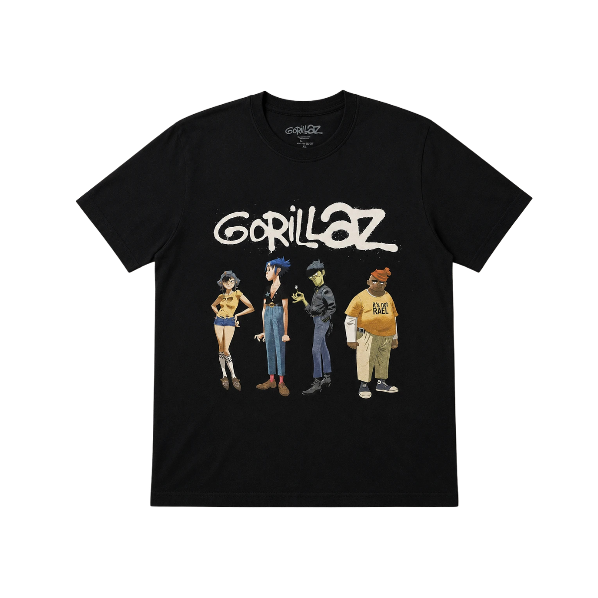 Gorillaz - Spray Logo Group Unisex T-Shirt