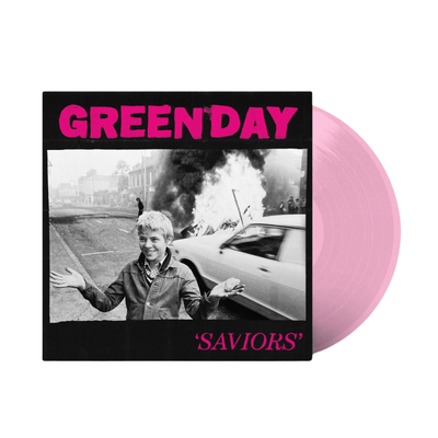 Green Day - Saviours Indie Exclusive Pink Coloured Vinyl LP