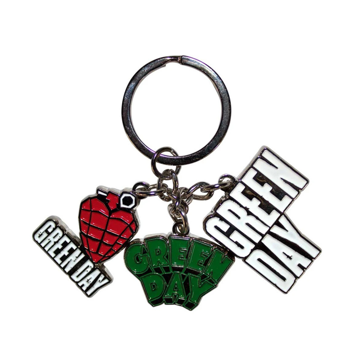 Green Day - Logo Charms Keychain