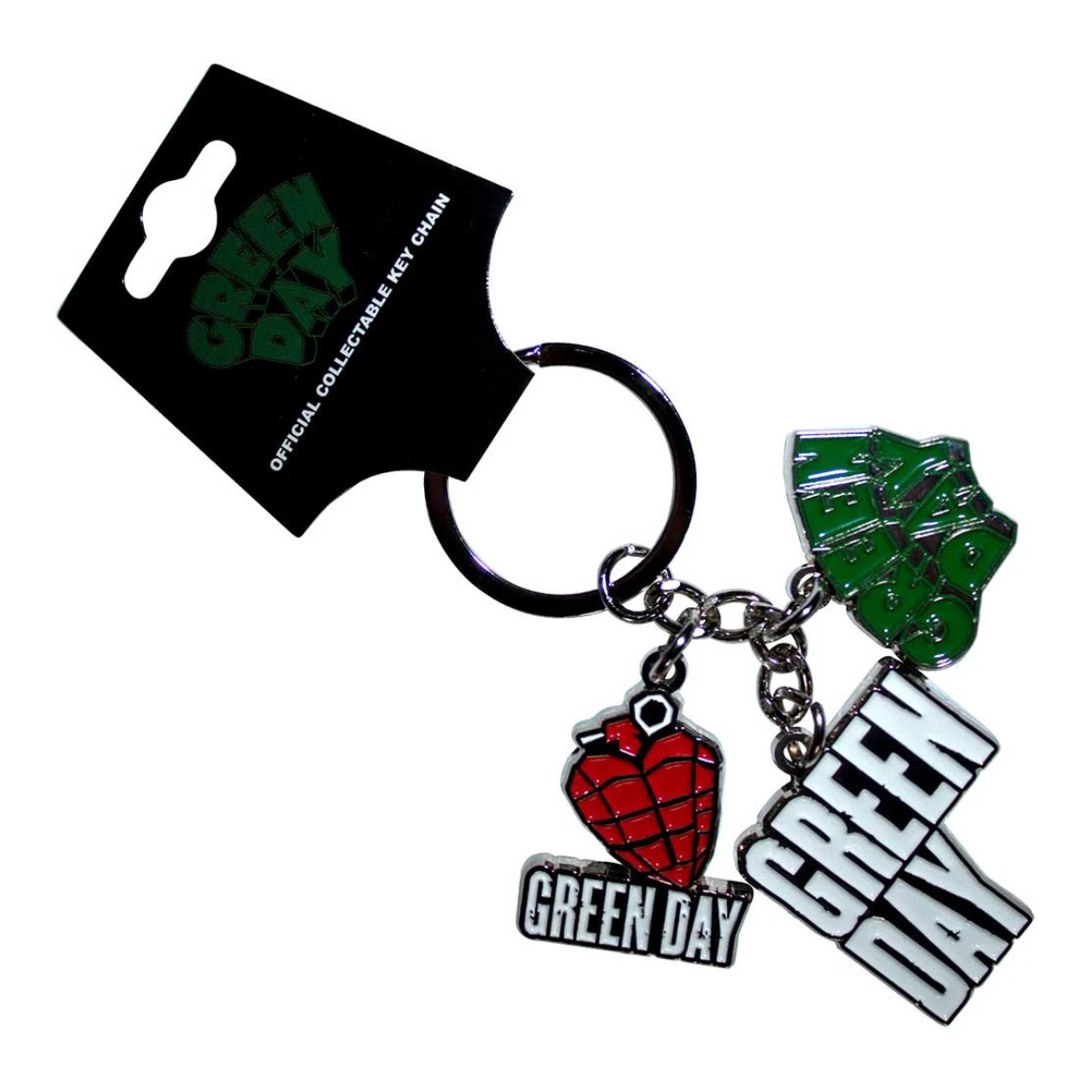 Green Day - Logo Charms Keychain