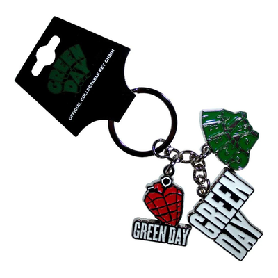 Green Day - Logo Charms Keychain
