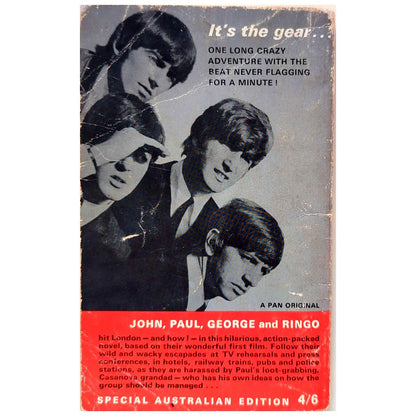 John Burke - Hard Day's Night Paperback Book Australian Ed (1964)