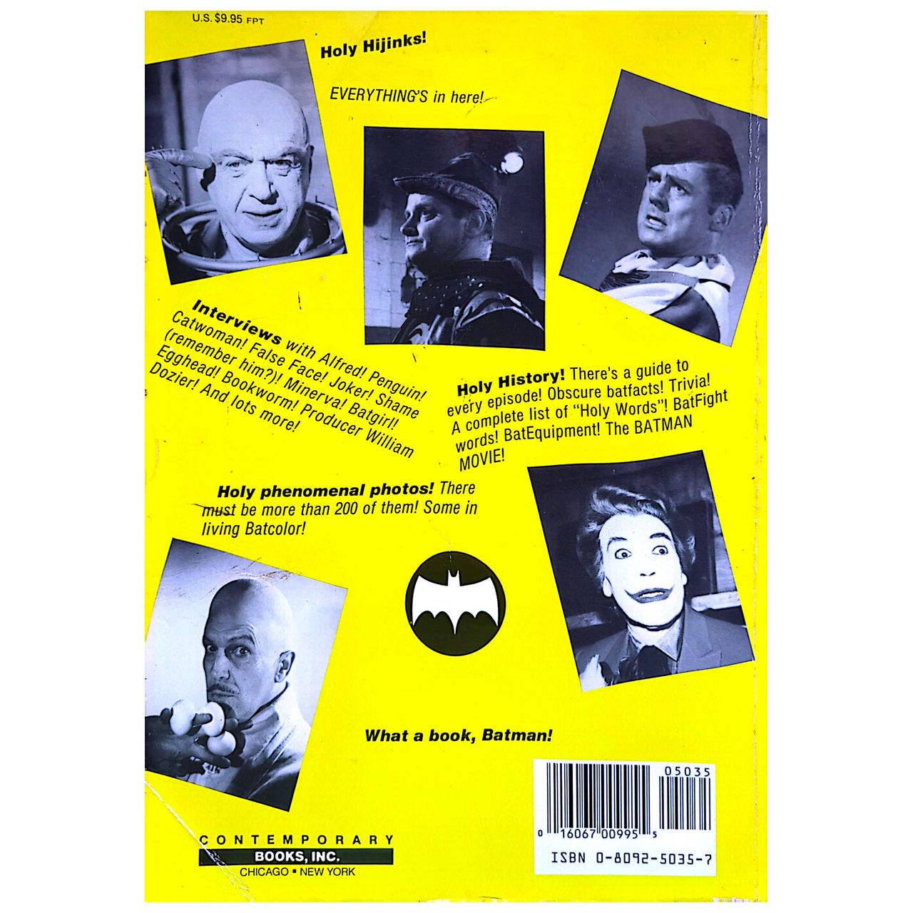 Joel Eisner - Vintage 1986 Official Batman Batbook (Used)