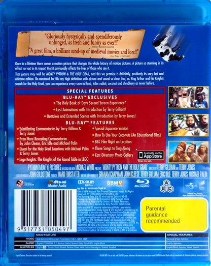 Monty Python - Monty Python & The Holy Grail (1975) Blu-Ray DVD (Used)