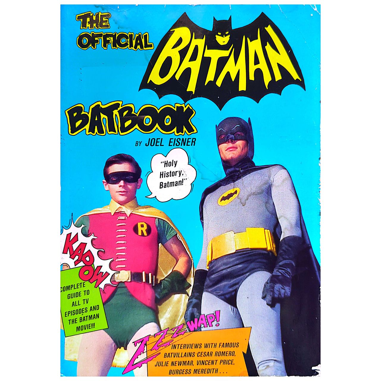 Joel Eisner - Vintage 1986 Official Batman Batbook (Used)