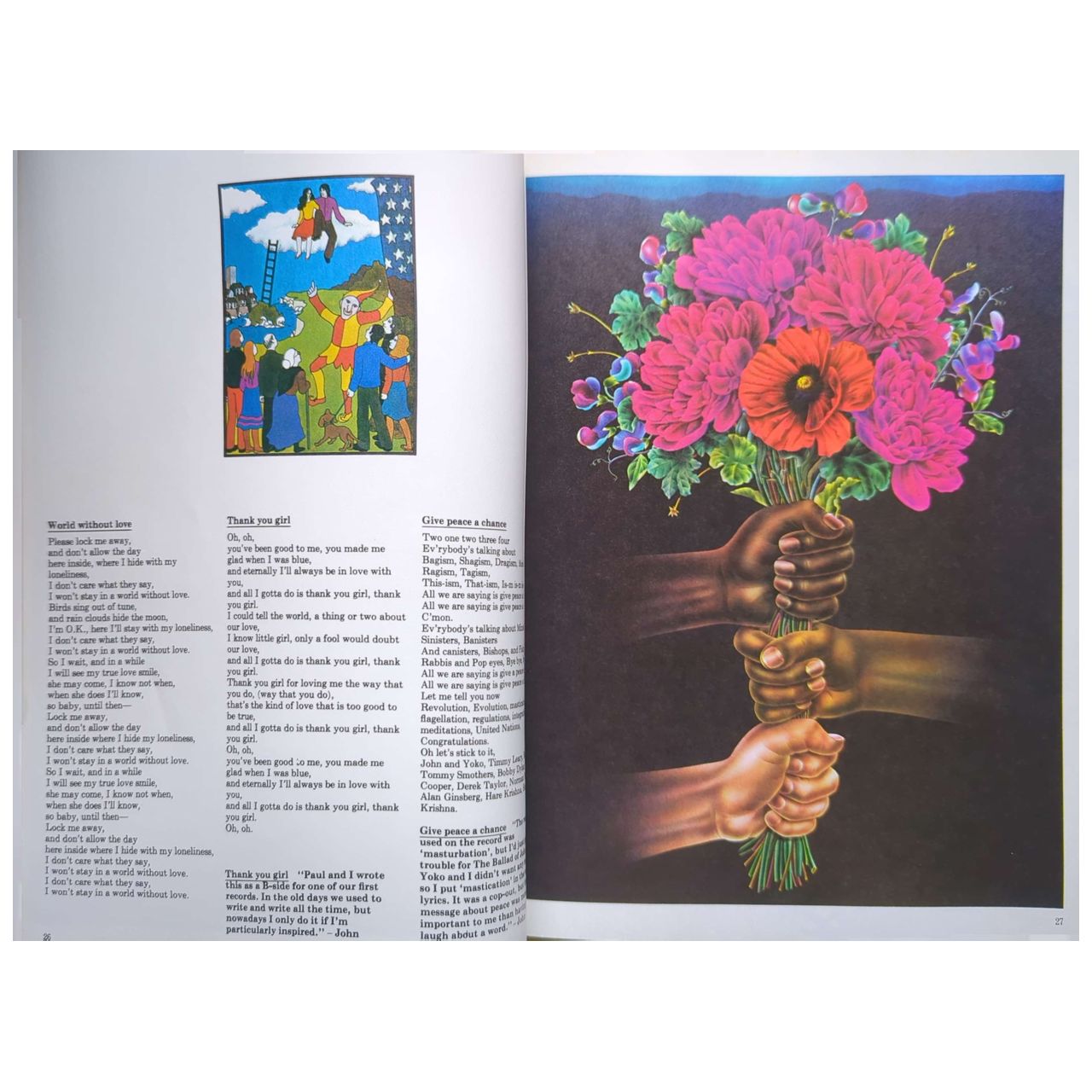 Alan Aldridge - The Beatles Illustrated Lyrics Vol 2 Book 1980