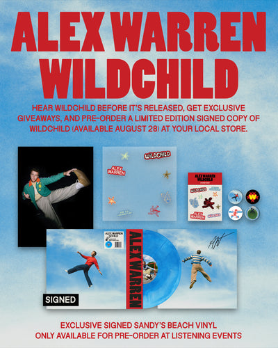 Alex Warren - WildChild Indie Exclusive Blue Coloured Vinyl LP