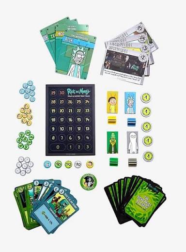 Rick & Morty - The Ricks Must Be Crazy Multiverse Game Board Game