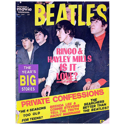Beatles - Inside Movie Annual Magazine Fall 1964