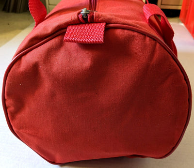 John Lennon - Original 1980s Live In New York City Sony Capitol Records Red Promo Overnight Bag