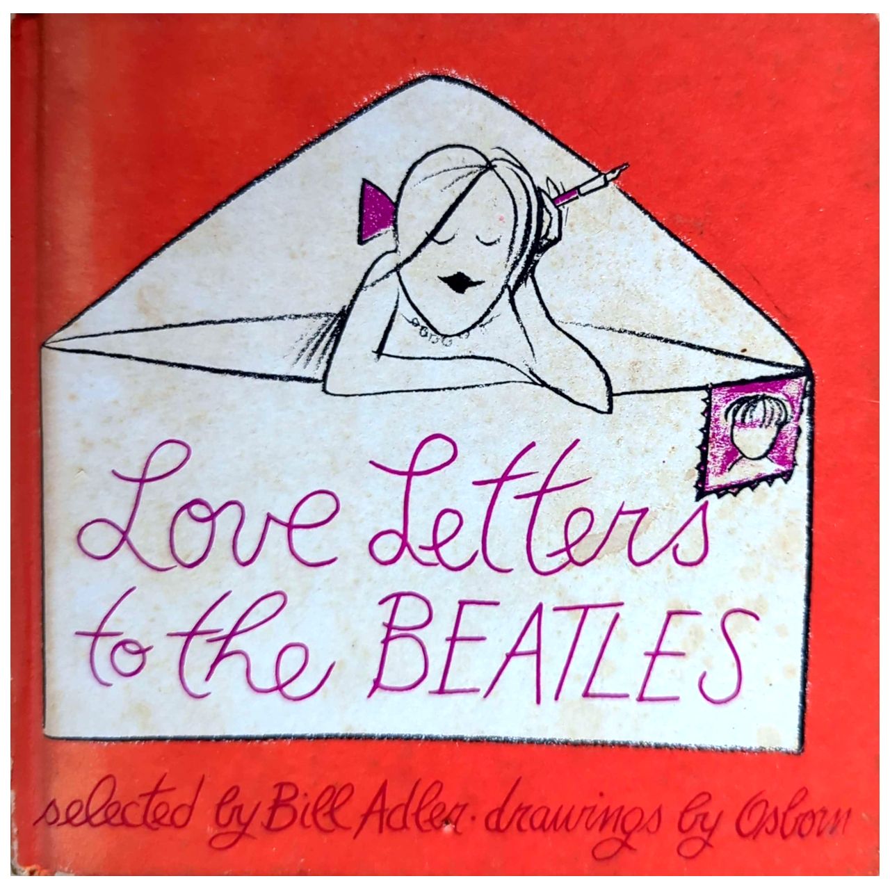 Bill Adler - Love Letters To The Beatles Hardcover Book (1964)