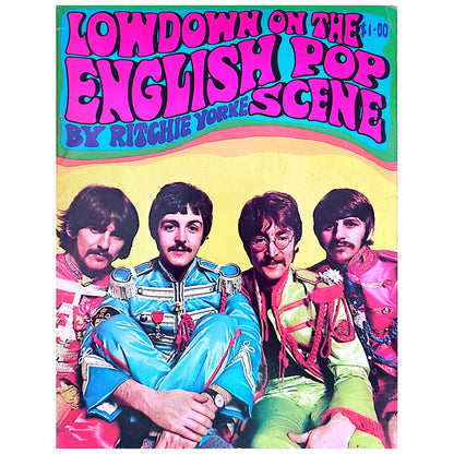 Ritchie Yorke - Lowdown On The English Pop Scene Book 1967 First Ed