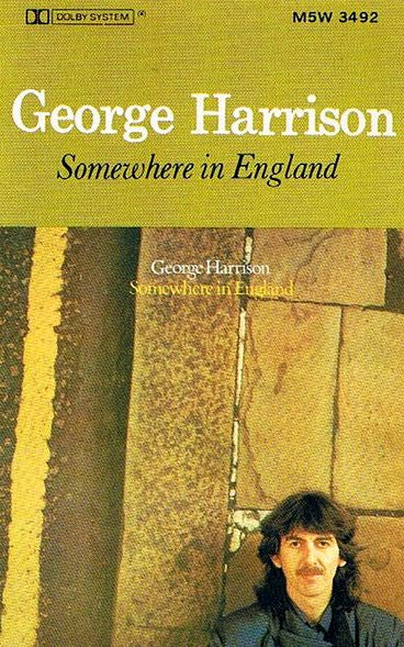 George Harrison - Somewhere In England Cassette