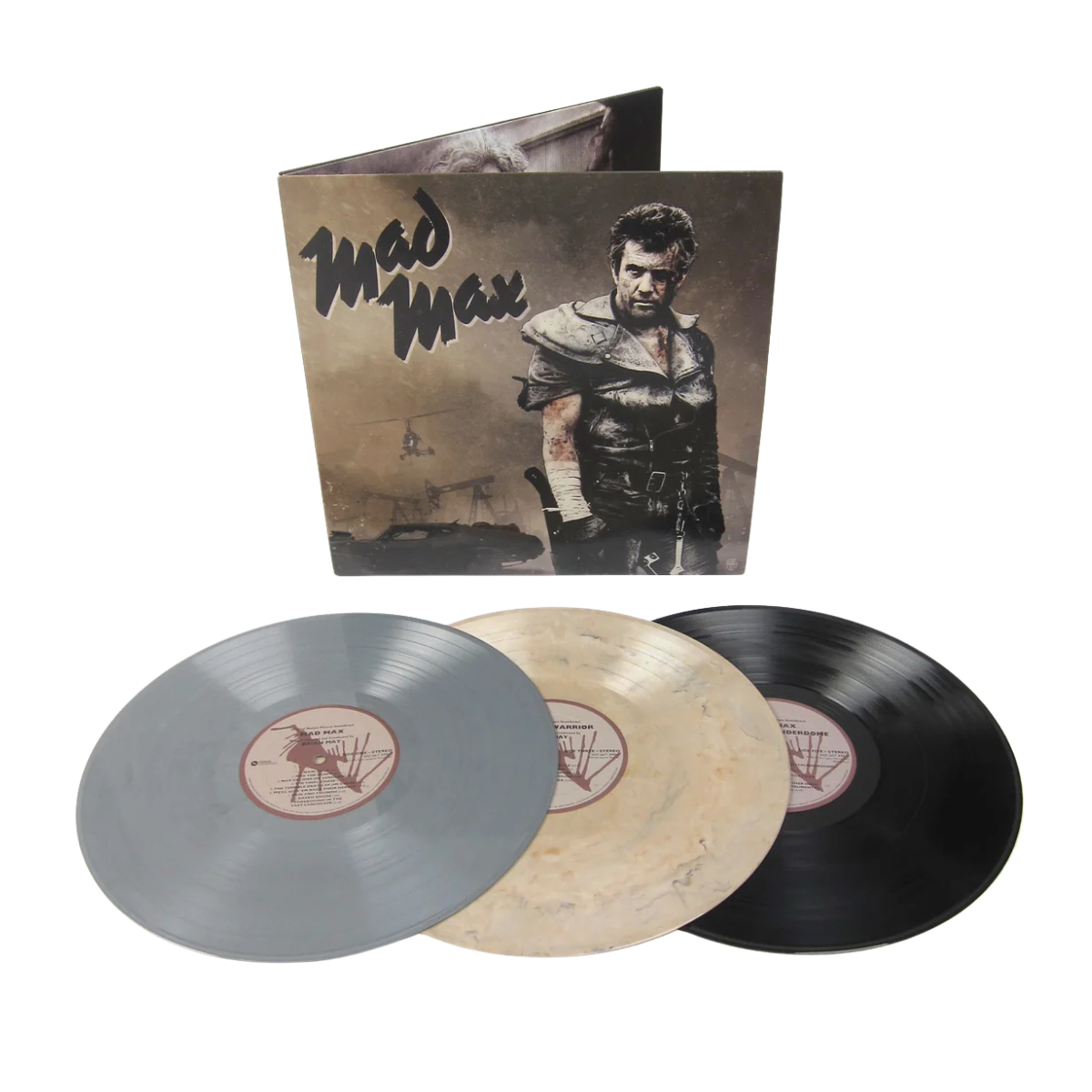 Soundtrack - Mad Max (Original Motion Picture Soundtrack) / The Road Warrior / Mad Max Beyond Thunderdome Coloured Vinyl 3LP
