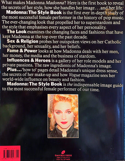 Madonna - The Style Book By Debbi Voller Book (1992)