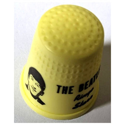 Beatles - Vintage 1960s Yellow Plastic Ringo Starr Thimble