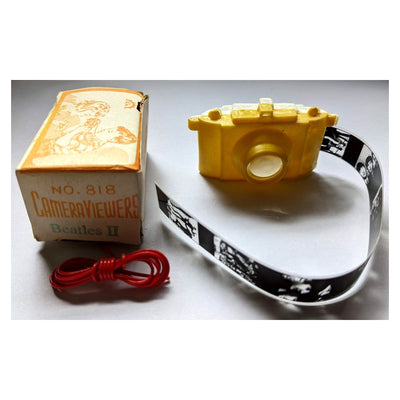 Beatles - Original 1960s Yellow Novelty Camera Viewer No. 818 Beatles II