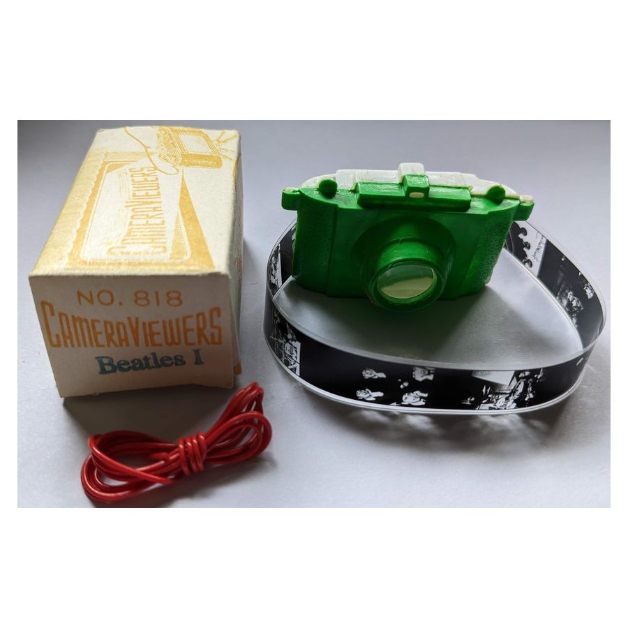 Beatles - Original 1960s Green Novelty Camera Viewer No. 818 Beatles I