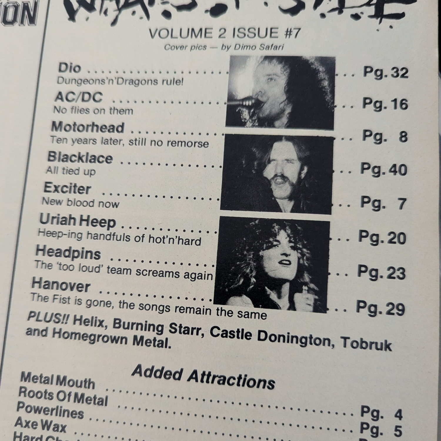 Metallion - Volume 2, Issue 7 Magazine