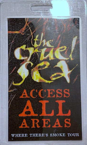 Cruel Sea - Various Laminated Original Backstage Pass