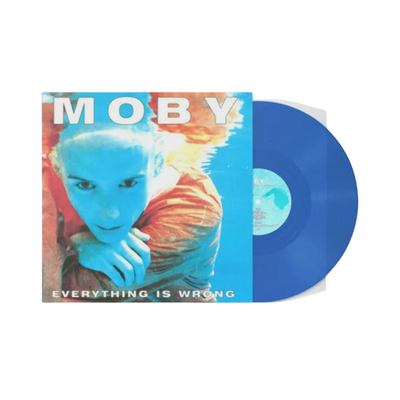 Moby - Everything Is Wrong Blue Coloured Vinyl LP