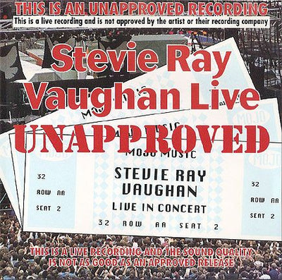 Stevie Ray Vaughan – "Live" CD
