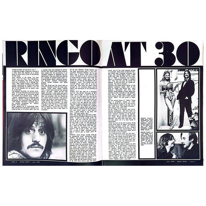 Ringo Starr - Movie News Jul 1970 Vol 6 No 7 Magazine