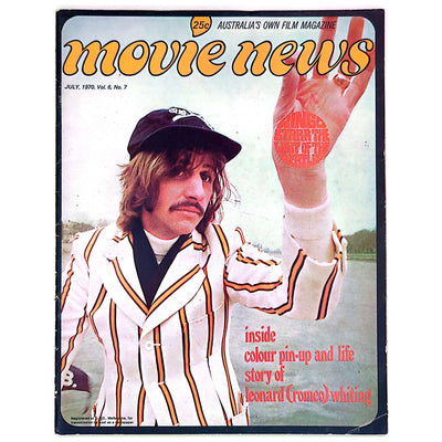 Ringo Starr - Movie News Jul 1970 Vol 6 No 7 Magazine