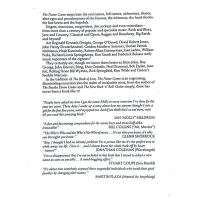 Glenn A Baker - 1984 Name Game: Book 1 Music & Recording 1st Ed. (Used)