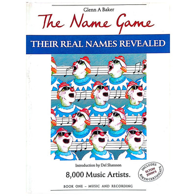 Glenn A Baker - 1984 Name Game: Book 1 Music & Recording 1st Ed. (Used)