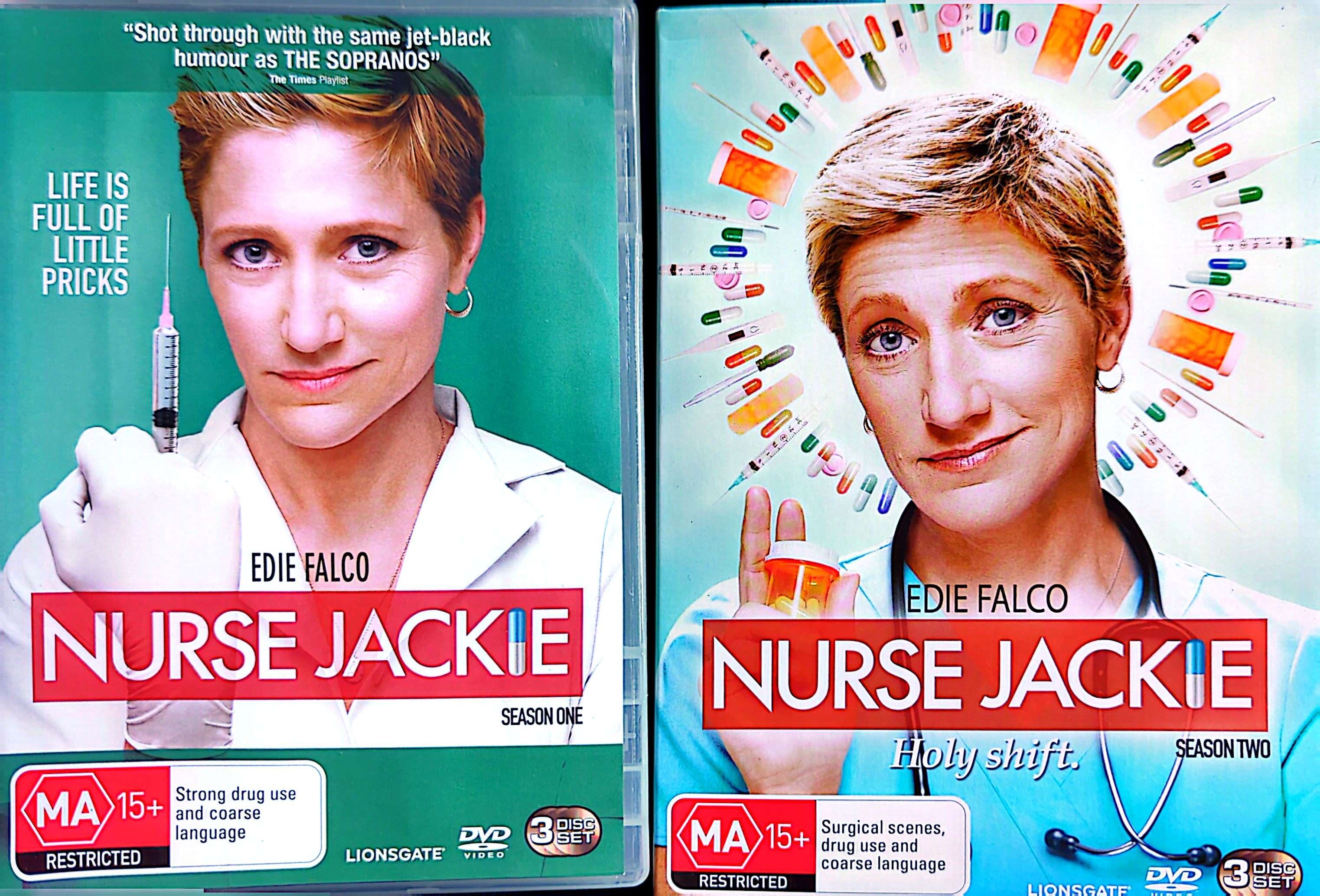 Nurse Jackie - Complete Seasons 1 & 2 6DVD Set (Used)