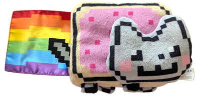 Nyan Cat - 2012 Jakks Meme Rainbow Collectable Plush Toy