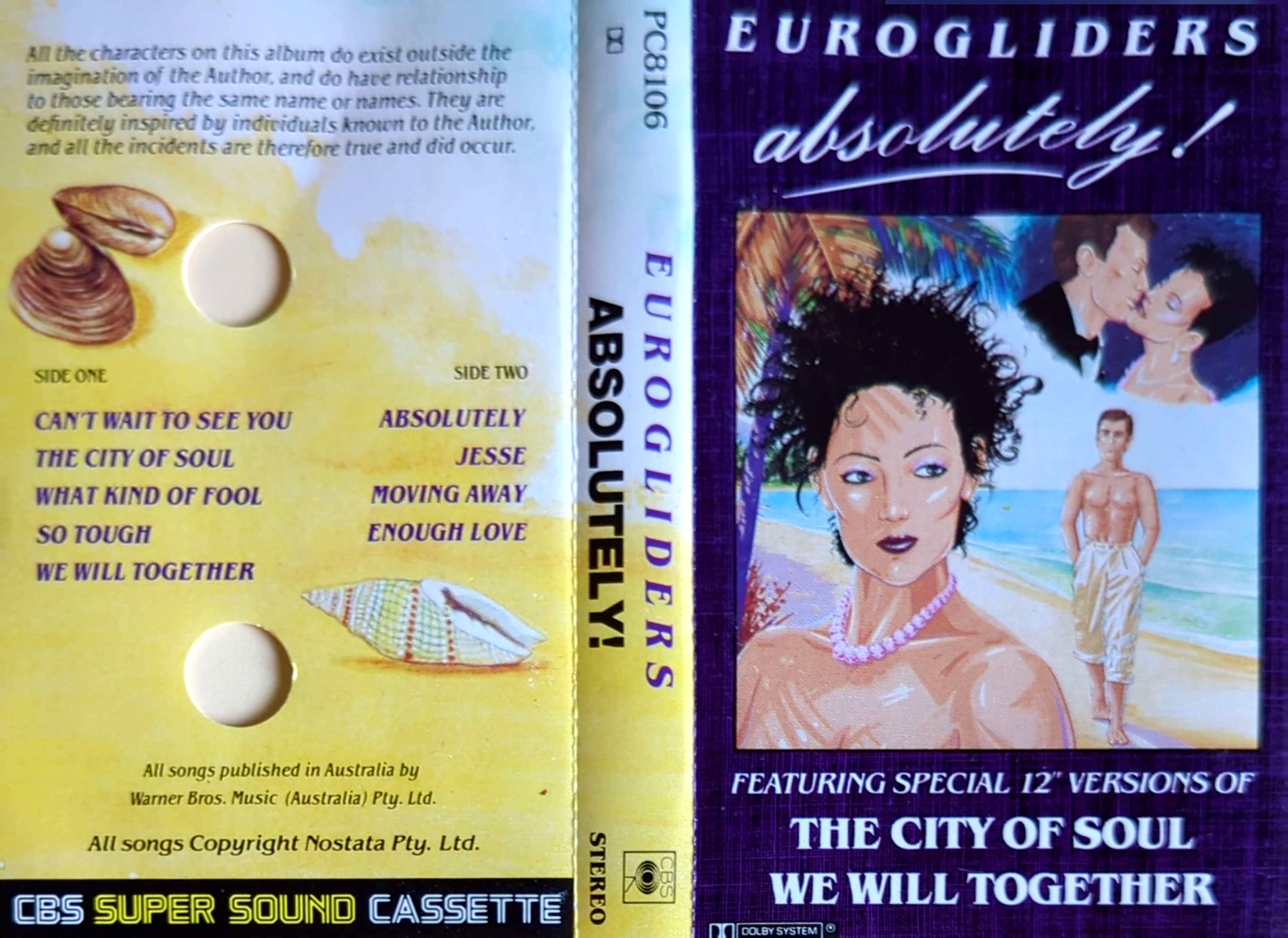 Eurogliders - Absolutely! Cassette Tape