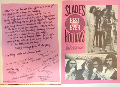 Pink Annual 1975 - Slade, Osmonds, Paul McCartney Hardcover Book (1974/1975)