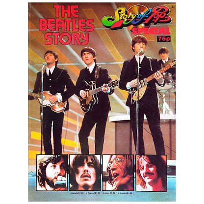 Beatles - 1974 Beatles Story Of Pop Special Book Magazine
