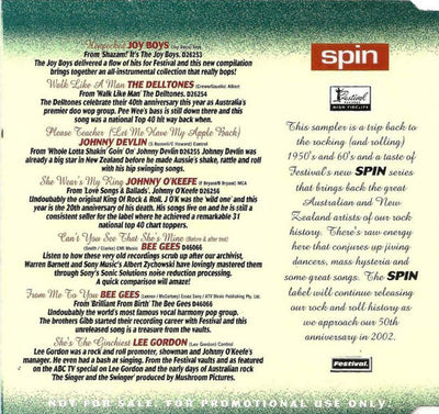 Various - In a Spin Archive Sampler - CD Promo