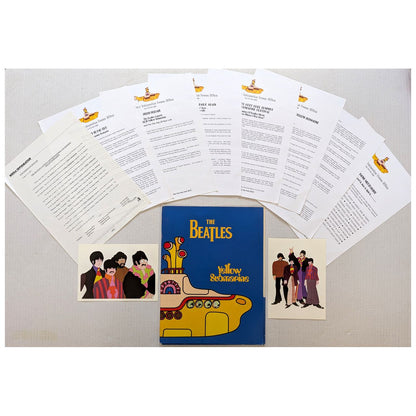 Beatles - 1999 Yellow Submarine US Promo Press Kit (No CD)