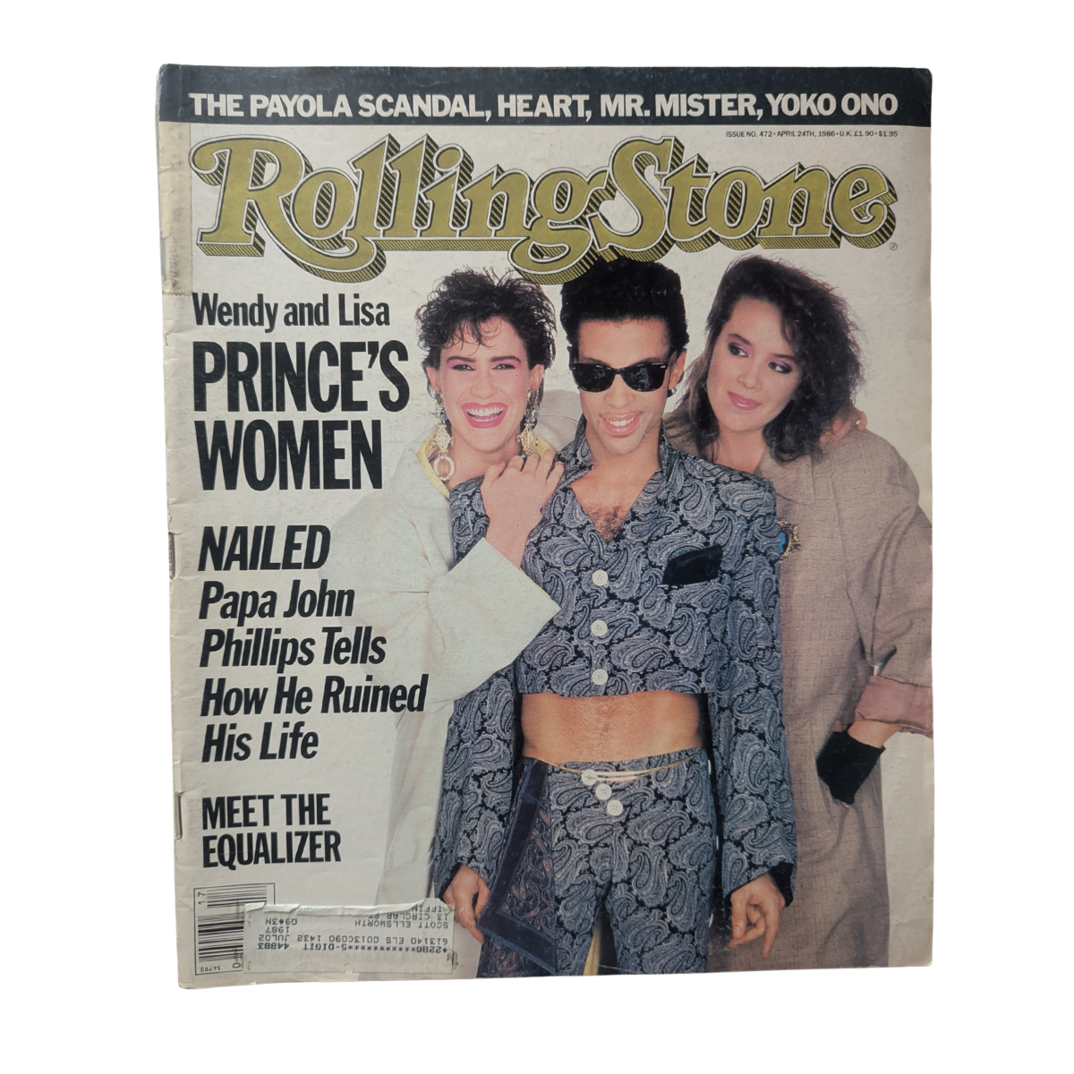 Rolling Stone Magazine - Issue 472 1986