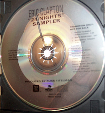 Eric Clapton - 24 Nights Promo Sampler CD