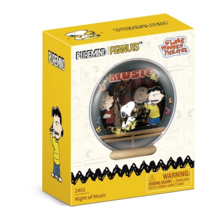 Peanuts - Snoopy Night Of Music Wooden Theater (27 Pcs)
